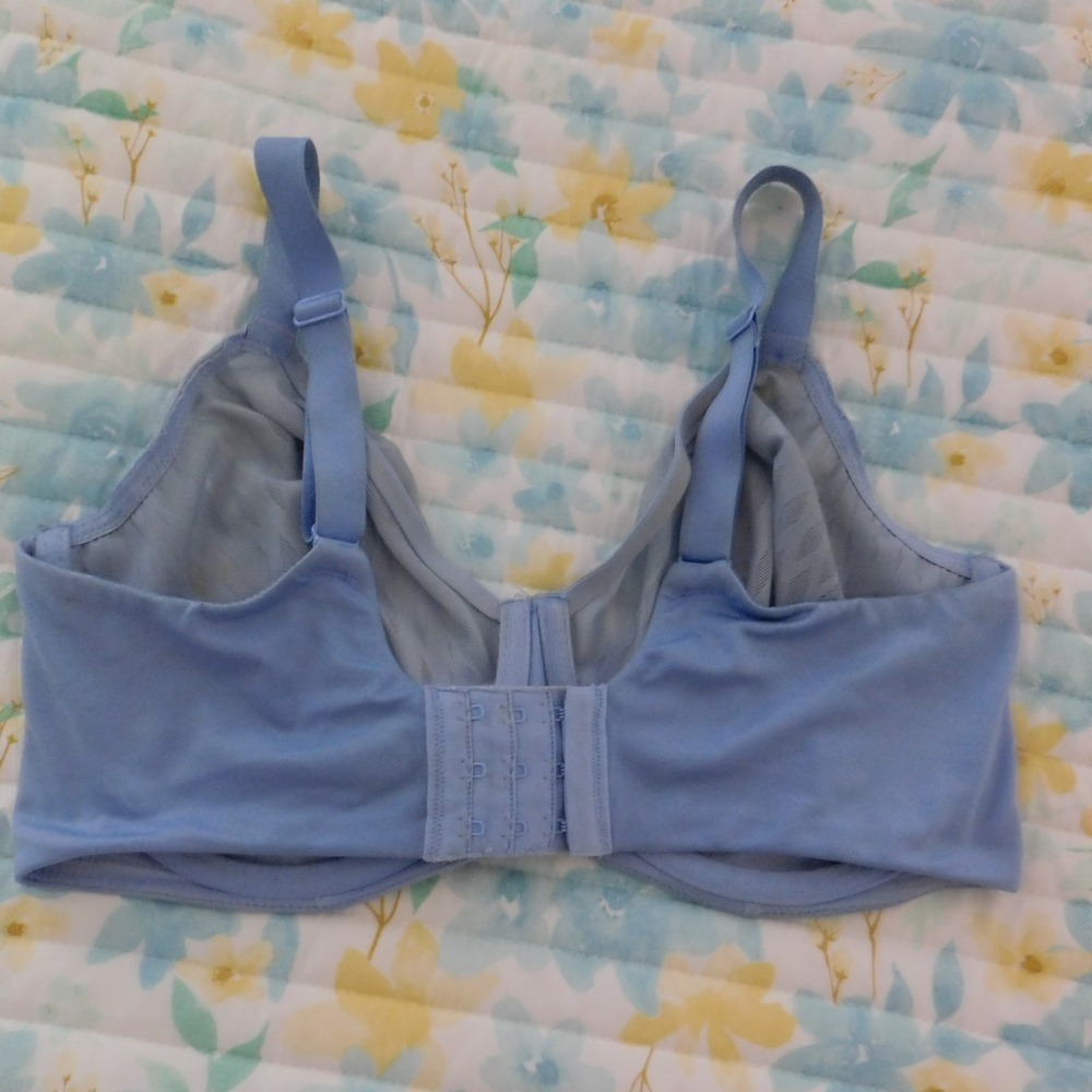 Wacoal 855336 Elevated Allure Underwire Bra Blue Sz 36DDD Full Coverage - Picture 4 of 4